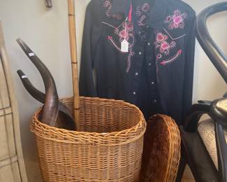 Wicker Basket, Western Clothing