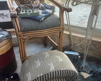 Accent Chair, Foot Rest