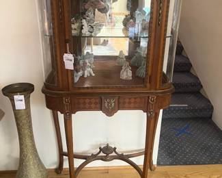 Louis XVI-Style Vitrine Cabinet