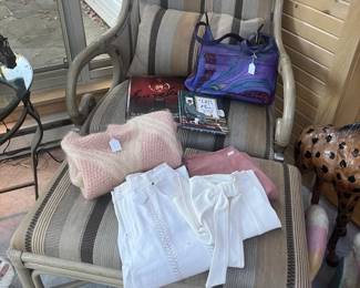 Outdoor Furniture, Clothing, Purses