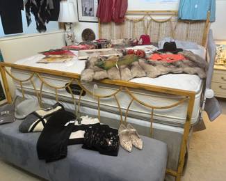 Fabric Bench, Clothing, Hats, Women's Shoes, Bedframe