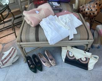 Clothing, Women's Shoes, Purses, Stool