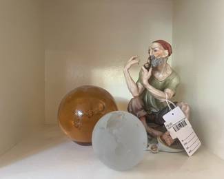 Lipper & Mann Fisherman Figurine