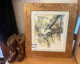 Framed Watercolor