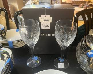 Pair of Waterford Wine Glasses