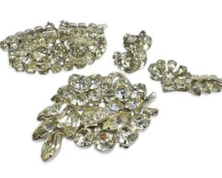 Vintage Eisenberg Rhinestone Jewelry