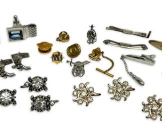 Cufflinks, Tie Pins And More Mens Jewelry