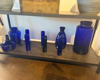 Cobalt Glass Accessories