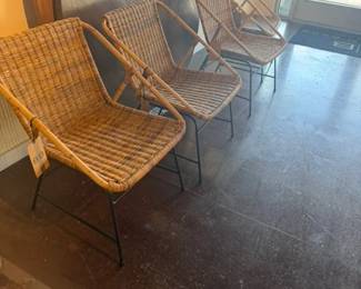 Wicker Dining Chairs