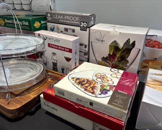 In box entertaining and kitchenware