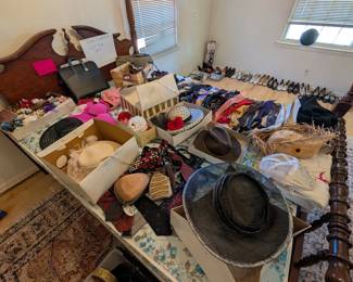 hats, ties, belts