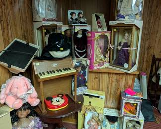 vintage dolls and toys