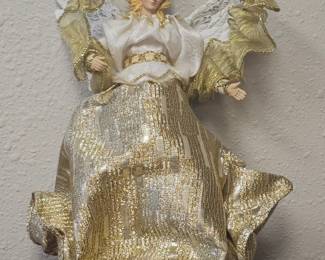 Metallic Angel Tree topper