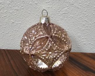 Vintage Mercury Glass Ornament