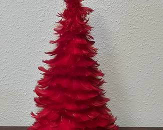 Red feather Tree