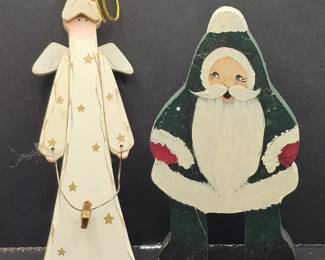 Vintage Wooden Ornaments