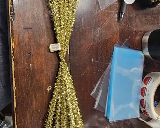 Vintage German Tinsel Star
