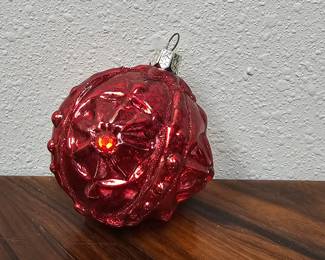 Vintage Mercury Glass Ornament