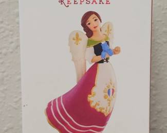 France Angel Ornament