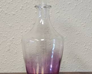 FRANCE Glass Bottle with stopper