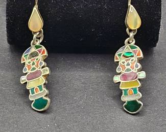 Peruvian Silver Earrings