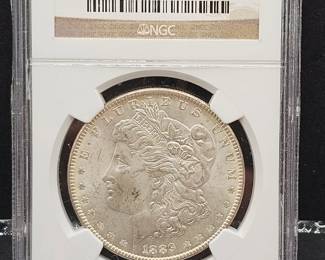 1889 Silver Dollar MS 63