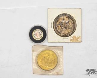 1746  Commemorative Disney Tokens
