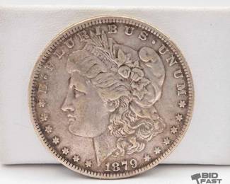 1300  1879 Morgan Silver Dollar