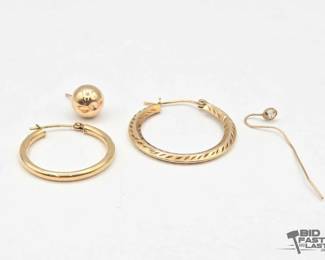 704 14kt Gold Earrings