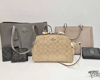 1816  3 Coach Purses and 3 Wallets