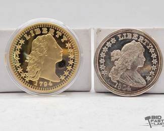 1754 2 Replica Coins