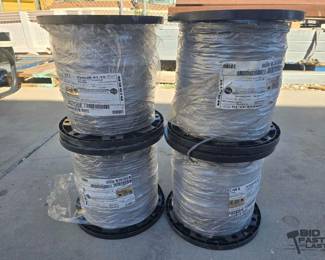 2406 4 1000 Rolls of Carol 14 Gauge Shielded Wire