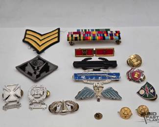1764 Military Patches and Medals