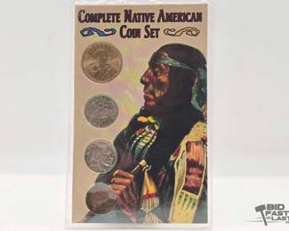 1623  Complete Native American Coin Set with 2000D Sacagawea Dollar