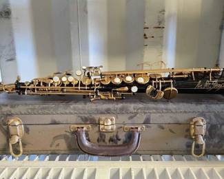 4106  LA Sax Soprano Saxophone  Black