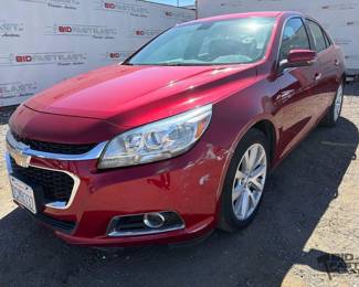 180  This Will Be Moved to A Future Auction 2014 Chevrolet Malibu LOW MILES