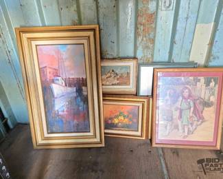 3514  6 Paintings