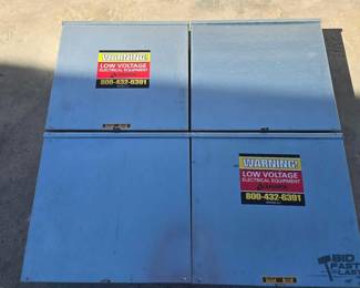 2412 4 Electrical Conduit Cabinets