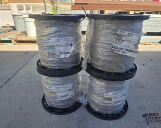 2402  4 1000 Rolls of Carol 14 Gauge Shielded Wire