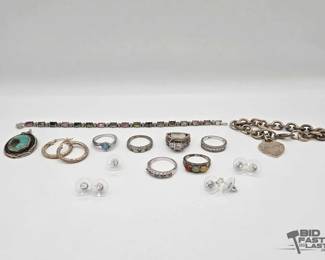 900 Sterling Silver Jewelry