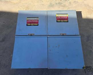 2408  4 Electrical Conduit Cabinets