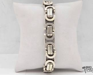902 Sterling Silver Braclet 58.5g