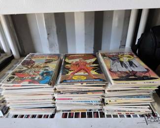 2824  Comic Book Lot  Radioactive Man 1, Secret Wars, Marvel Comics Presents