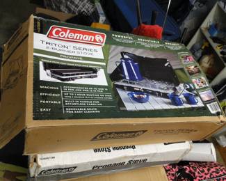 Coleman camp stove