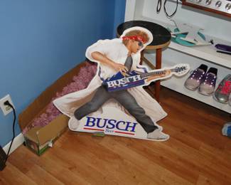1989 Rock Guitarist Busch Sign