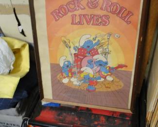 Smurfs Rock and Roll Lives poster