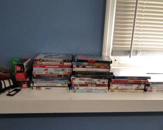 DVDs, Golf Balls new in package