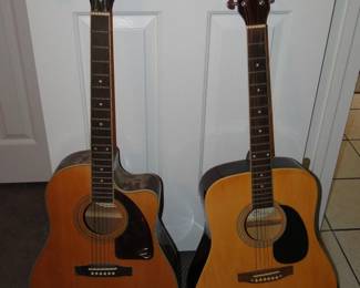 Earthfire 1000n and epiphone acoustic guitars