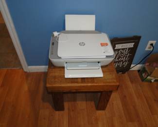 Printer, small table