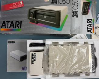 ATARI 1050 Disk Drives with manuals